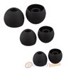 10 GOMMINI RICAMBIO CUFFIE CUFFIA AURICOLARI BLUETOOTH  NERO TAGLIA S