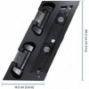 BASE VERTICALE VERTICAL STAND PS4 PRO RICARICA CONTROLLER VENTOLA PLAYSTATION 4 in 1