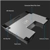 BASE VERTICALE STAND MULTI PS4 SLIM FAT PRO RICARICA CONTROLLER LED PLAYSTATION 