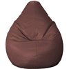 POLTRONA SACCO POUF POUFF PUFF PUF MARRONE MODELLO BIG 80X120cm NUOVO OFFERTA !