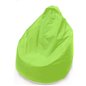 POLTRONA SACCO POUF POUFF PUFF PUF VERDE MODELLO BIG 80X120cm NUOVO OFFERTA !