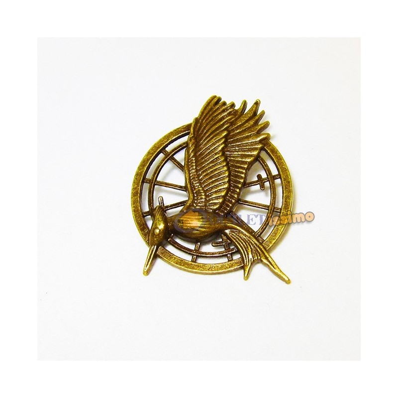 SPILLA PIN HUNGER GAMES CATCHING FIRE RAGAZZA DI FUOCO NUOVO FILM V2 OFFERTA