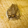 SPILLA PIN HUNGER GAMES CATCHING FIRE RAGAZZA DI FUOCO NUOVO FILM V2 OFFERTA