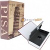 LIBRO FINTO CASSETTA SICUREZZA CASSAFORTE PORTA VALORI SALVADANAIO GIOIELLI PISA