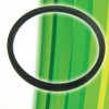 CINGHIA DI RICAMBIO ANELLO IN GOMMA DI ALTA QUALITA' PER LETTORE DVD XBOX 360
