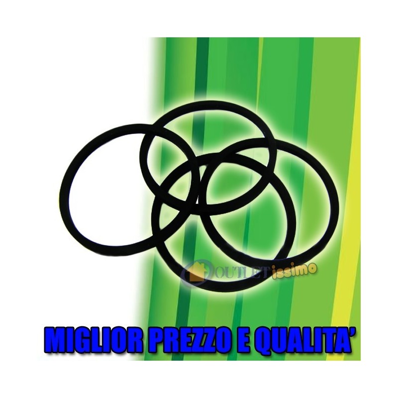 KIT DI 5 CINGHIA DI RICAMBIO ANELLO DI ALTA QUALITA' PER LETTORE DVD XBOX 360