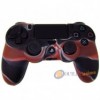 CUSTODIA COVER SILICONE CONTROLLER JOYSTICK PLAYSTATION 4 PS4 MIMETICA ROSSA