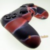 CUSTODIA COVER SILICONE CONTROLLER JOYSTICK PLAYSTATION 4 PS4 MIMETICA ROSSA