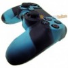 CUSTODIA COVER SILICONE CONTROLLER JOYSTICK SONY PLAYSTATION 4 PS4 MIMETICA BLU
