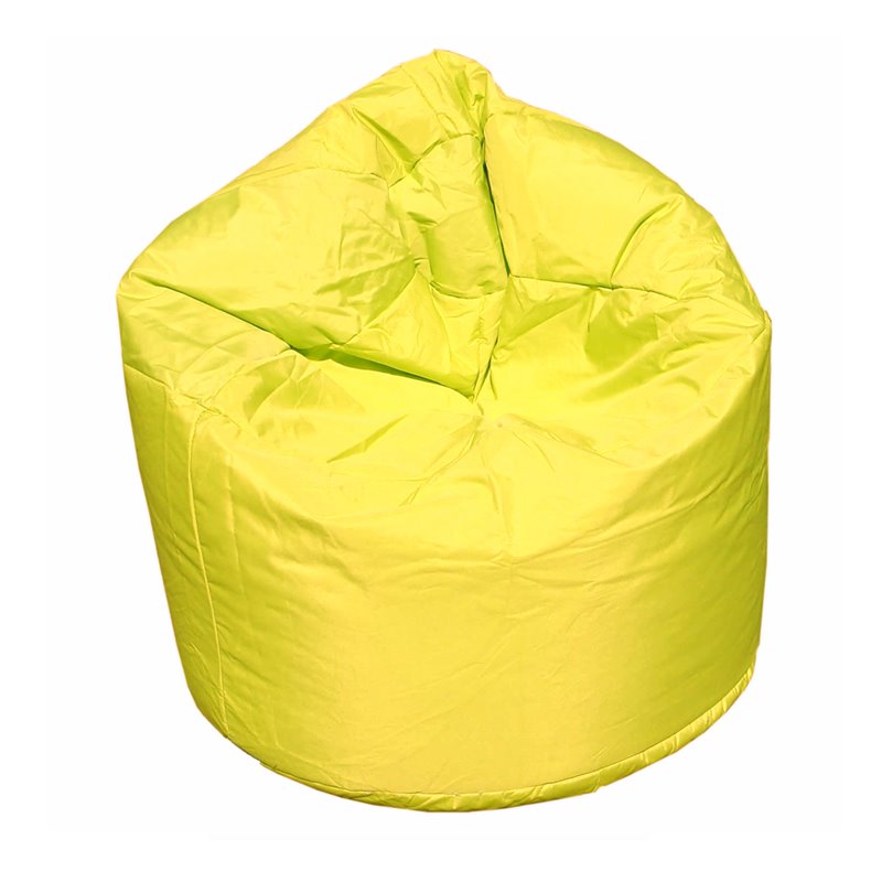 POLTRONA SACCO POUF POUFF PUFF PUF ARANCIO MODELLO MEGA 90X135cm NUOVO OFFERTA