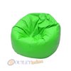 POLTRONA SACCO POUF POUFF PUFF PUF VERDE MODELLO MEGA 90X135cm NUOVO OFFERTA