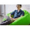 POLTRONA SACCO POUF POUFF PUFF PUF VERDE MODELLO MEGA 90X135cm NUOVO OFFERTA