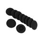 Spugnette copricuffie Cuffie ricambio sostituzione auricolari nere 65mm 4pz