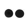 Spugnette copricuffie Cuffie ricambio sostituzione auricolari nere 65mm 4pz