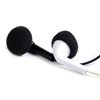 Spugnette copricuffie Cuffie ricambio sostituzione auricolari nere 65mm 4pz