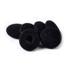Spugnette copricuffie Cuffie ricambio sostituzione auricolari nere 65mm 4pz