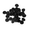 Spugnette copricuffie Cuffie ricambio sostituzione auricolari nere 65mm 4pz