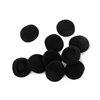 Spugnette copricuffie Cuffie ricambio sostituzione auricolari nere 65mm 4pz
