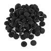 Spugnette copricuffie Cuffie ricambio sostituzione auricolari nere 65mm 4pz