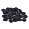 Spugnette copricuffie Cuffie ricambio sostituzione auricolari nere 65mm 4pz
