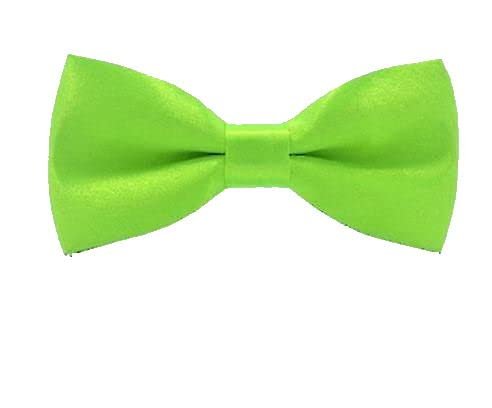 PAPILLON RASO SLIM SOTTILE CRAVATTINO FARFALLINO FARFALLA UOMO DONNA BAMBINO VERDE