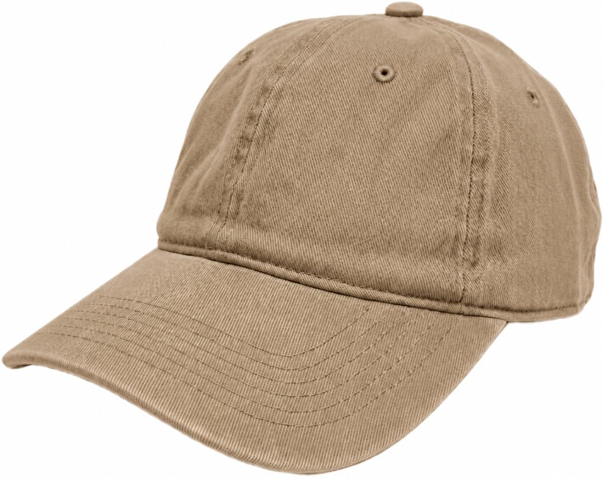 Cappellino da Baseball in Velluto a Coste Beige Regolabile - Berretto Sportivo Cappello Vintage Casual Unisex V068