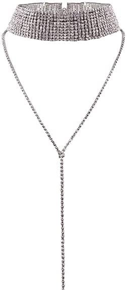 Collana Girocollo con Pendente in Brillantini Donna Party COKTAIL ET81