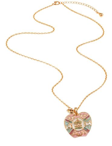 Outletissimo® Collana Donna Dorata Ciondolo Mela Apribile Cavallino…
