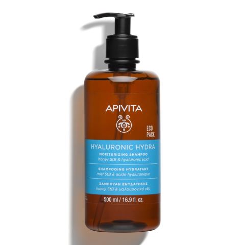 Apivita hyaluronic hydra shampoo idratante capelli secchi con acido…