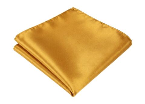 POCHETTE FAZZOLETTO TASCHINO RASO ORO SETA CLASSICO UOMO DONNA