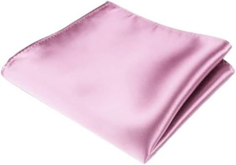 POCHETTE FAZZOLETTO TASCHINO RASO ROSA SETA CLASSICO UOMO DONNA