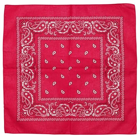 Bandana fucsia quadrata paisley pirata fazzoletto sport ciclismo…