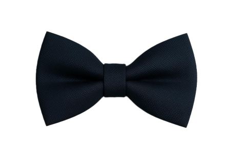 Papillon Uomo Blu SCURO Elegante in Microfibra Jacquard – Già Annodato e Regolabile