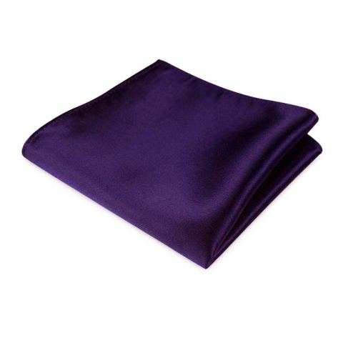 POCHETTE FAZZOLETTO TASCHINO RASO VIOLA SETA CLASSICO UOMO DONNA